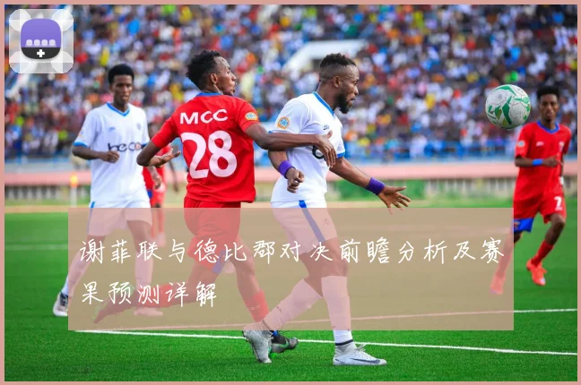 谢菲联与德比郡对决前瞻分析及赛果预测详解